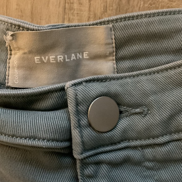 Everlane Utility Barrel Pants in icy waters  size 4 - Picture 2 of 4